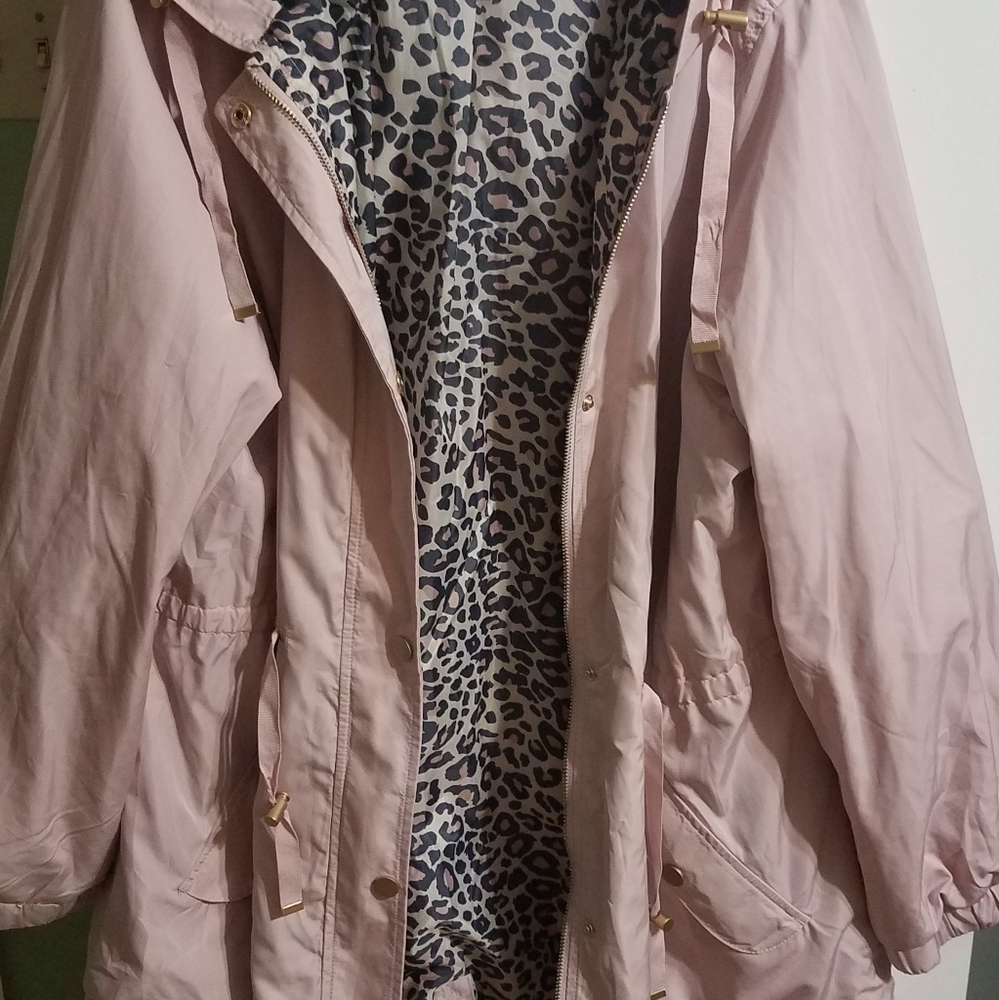 Time and Tru Plus size pink lightweight jacket